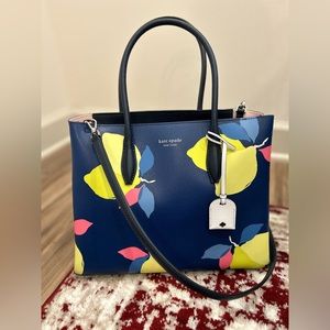 Kate Spade New York Eva Medium Top Zip Lemon Zest Satchel